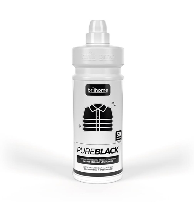 🧺 Pure Black - Lessive pour linge foncé et noir